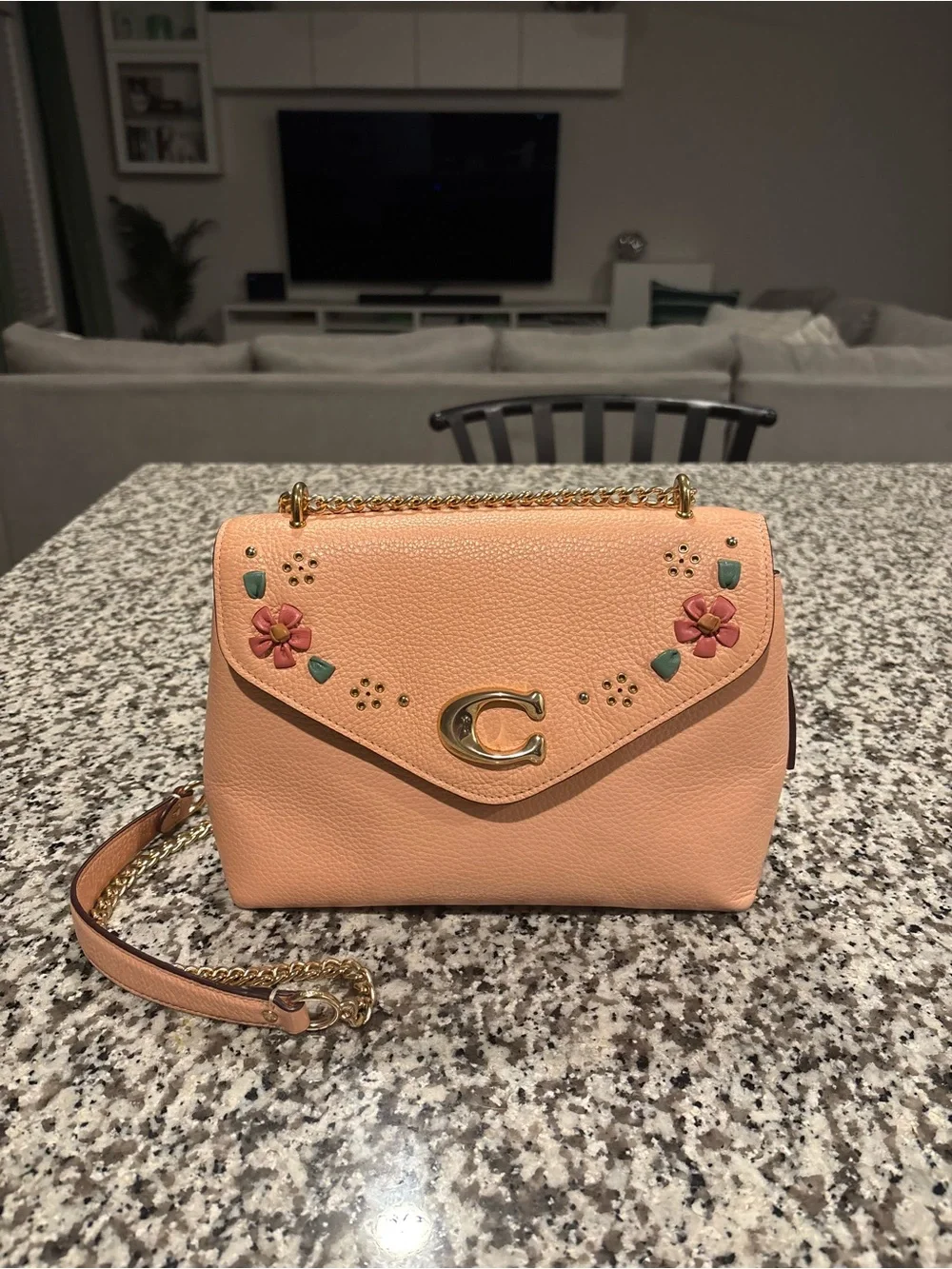 Coach Pink Tammie Purse | Pink | Medium